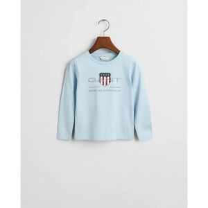 Gant 805183 Long Sleeve T-shirt Calming Blue 12-24 Months Boys,Girls Gant 805183 Long Sleeve T-shirt Calming Blue 12-24 Months Boys,Girls