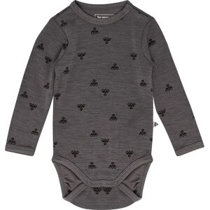 Hummel Mini Wool Long Sleeve Body Charcoal Grey 86 cm Boys Hummel Mini Wool Long Sleeve Body Charcoal Grey 86 cm Boys