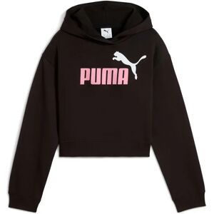 Puma Ess 2 Color Nº 1 Logo Fl Hoodie Black / Poised Pink 13-14 Years Girls Puma Ess 2 Color Nº 1 Logo Fl Hoodie Black / Poised Pink 13-14 Years Girls