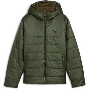 Puma Ess Padded Jacket Dark Olive 13-14 Years Boys Puma Ess Padded Jacket Dark Olive 13-14 Years Boys