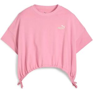 Puma Essentials Graphics Tweenerverse Knotted Short Sleeve T-shirt Poised Pink 13-14 Years Girls Puma Essentials Graphics Tweenerverse Knotted Short Sleeve T-shirt Poised Pink 13-14 Years Girls