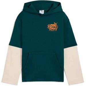 Puma Mid 90´s Layered Hoodie Green Terrain 11-12 Years Boys,Girls Puma Mid 90´s Layered Hoodie Green Terrain 11-12 Years Boys,Girls