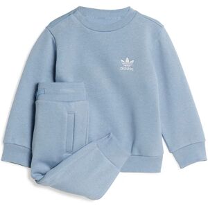 adidas Originals Trefoil Crew Set Tactile Blue 9-12 Months Boys,Girls adidas Originals Trefoil Crew Set Tactile Blue 9-12 Months Boys,Girls