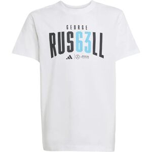 adidas Mercedes-amg Petronas Formula One Team George Russell Short Sleeve T-shirt White 13-14 Years Boys,Girls adidas Mercedes-amg Petronas Formula One Team George Russell Short Sleeve T-shirt White 13-14 Years Boys,Girls