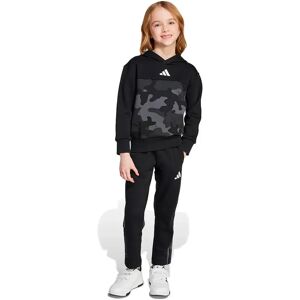 adidas Seasonal Essentials Camo Fleece Jogger Set Black / White 7-8 Years Boys,Girls adidas Seasonal Essentials Camo Fleece Jogger Set Black / White 7-8 Years Boys,Girls