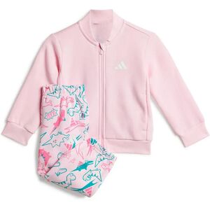 adidas Seasonal Essentials Adiraptor Fleece Tracksuit Clear Pink 6-9 Months Boys,Girls adidas Seasonal Essentials Adiraptor Fleece Tracksuit Clear Pink 6-9 Months Boys,Girls