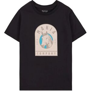 Makia Horse Short Sleeve T-shirt Black 158-164 cm Boys,Girls Makia Horse Short Sleeve T-shirt Black 158-164 cm Boys,Girls