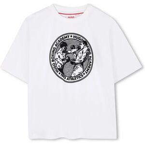 Hugo Boss G00439 Short Sleeve T-shirt White 8 Years Boys,Girls Hugo Boss G00439 Short Sleeve T-shirt White 8 Years Boys,Girls
