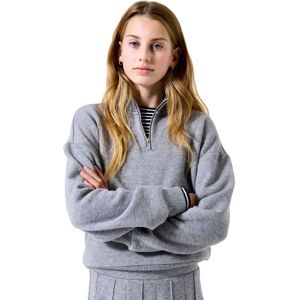 Garcia I52662 Half Zip Sweatshirt Dark Grey Melee 10-11 Years Girls Garcia I52662 Half Zip Sweatshirt Dark Grey Melee 10-11 Years Girls