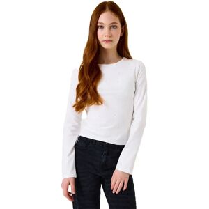 Garcia K52401 Long Sleeve T-shirt Off White 12-13 Years Girls Garcia K52401 Long Sleeve T-shirt Off White 12-13 Years Girls