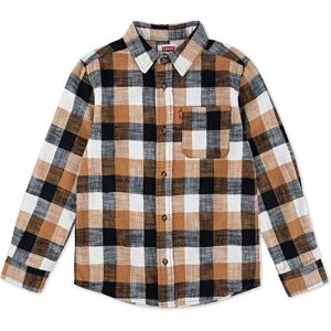 Levi´s ® Kids Buffalo Check Flannel Long Sleeve Shirt Jet Black 8 Years Boys Levi´s ® Kids Buffalo Check Flannel Long Sleeve Shirt Jet Black 8 Years Boys