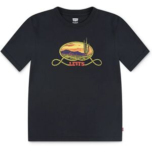 Levi´s ® Kids Cactus In The Sunset Short Sleeve T-shirt Jet Black 16 Years Boys Levi´s ® Kids Cactus In The Sunset Short Sleeve T-shirt Jet Black 16 Years Boys