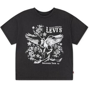 Levi´s ® Kids Retro Short Sleeve T-shirt Jet Black 16 Years Girls Levi´s ® Kids Retro Short Sleeve T-shirt Jet Black 16 Years Girls