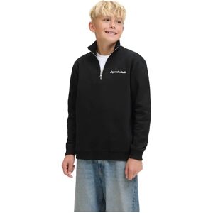 Jack & Jones Norrebro Emb Half Zip Sweatshirt Black 14 Years Boys Jack & Jones Norrebro Emb Half Zip Sweatshirt Black 14 Years Boys