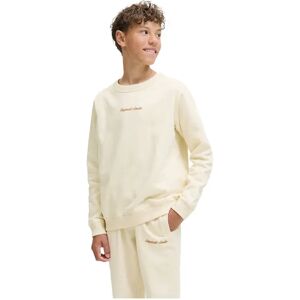 Jack & Jones Norrebro Emb Sweatshirt Antique White 14 Years Boys Jack & Jones Norrebro Emb Sweatshirt Antique White 14 Years Boys