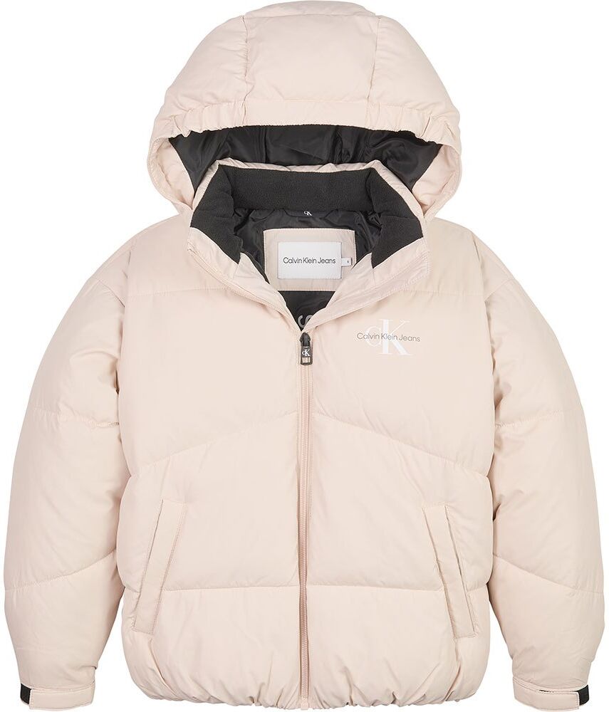 Calvin Klein Jeans Ig0ig02056 Puffer Jacket Rose Clay 6 Years Girls