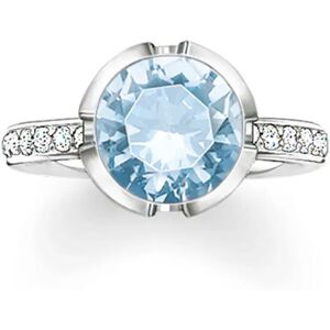 Thomas Sabo 037-059-31-54 Ring Blue / Silver One Size Women Thomas Sabo 037-059-31-54 Ring Blue / Silver One Size Women