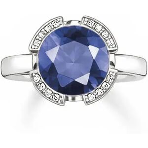 Thomas Sabo 038-050-32-52 Ring Blue / Silver One Size Women Thomas Sabo 038-050-32-52 Ring Blue / Silver One Size Women
