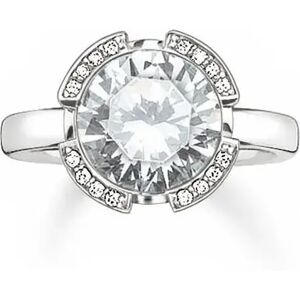 Thomas Sabo 038-051-14-52 Ring Silver One Size Women Thomas Sabo 038-051-14-52 Ring Silver One Size Women