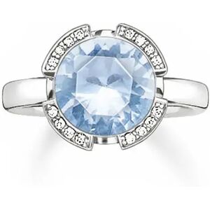 Thomas Sabo 038-059-31-52 Ring Blue / Silver One Size Women Thomas Sabo 038-059-31-52 Ring Blue / Silver One Size Women