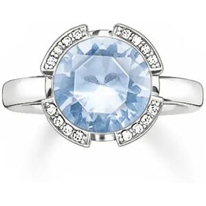 Thomas Sabo 038-059-31-54 Ring Blue / Silver One Size Women Thomas Sabo 038-059-31-54 Ring Blue / Silver One Size Women