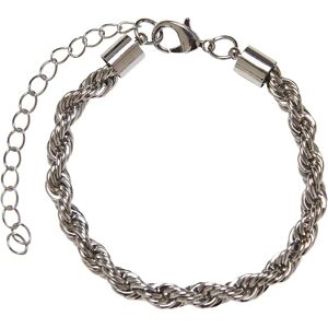 Urban Classics Charon Interwine And Bracelet Necklace Silver One Size Women Urban Classics Charon Interwine And Bracelet Necklace Silver One Size Women