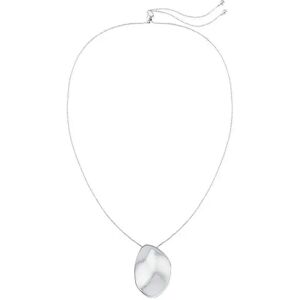 Calvin Klein 35000618 Necklace Silver One Size Women Calvin Klein 35000618 Necklace Silver One Size Women