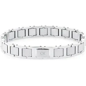 Calvin Klein Enchance Bracelet Silver One Size Men Calvin Klein Enchance Bracelet Silver One Size Men