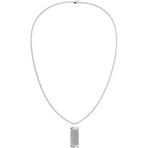 Calvin Klein Magnify Necklace Silver One Size Men Calvin Klein Magnify Necklace Silver One Size Men