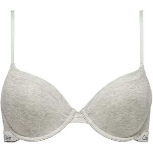 Calvin Klein Underwear Modern Lette Bra Grey Heather UK 36B Women