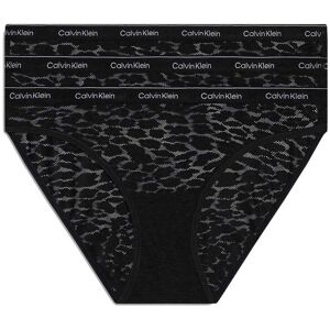 Calvin Klein 000qd5069e Panties 3 Units Black M Women