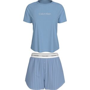 Calvin Klein Underwear Lv00qs7576 Pyjama Frozen Fjord / Trail Stripe S Women