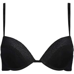 Calvin Klein Underwear Plunge Push-up Flirty Bra Black UK 32D Women Calvin Klein Underwear Plunge Push-up Flirty Bra Black UK 32D Women
