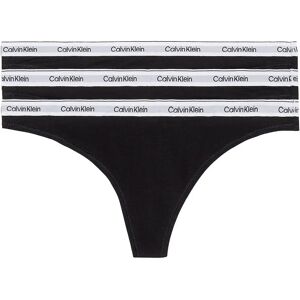 Calvin Klein Underwear 000qd5209e Thong 3 Units Black / Black / Black M Women Calvin Klein Underwear 000qd5209e Thong 3 Units Black / Black / Black M Women