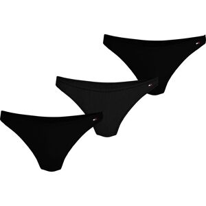 Tommy Hilfiger Dipped Brazilian Panties 3 Units Black / Black / Black S Women Tommy Hilfiger Dipped Brazilian Panties 3 Units Black / Black / Black S Women