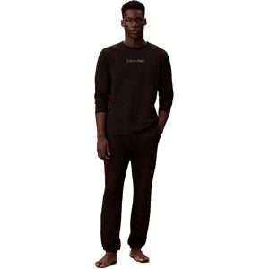 Calvin Klein Underwear Lv00nm2957 Pyjama Black Top / Diamond Logo / Fall Berry L Men Calvin Klein Underwear Lv00nm2957 Pyjama Black Top / Diamond Logo / Fall Berry L Men