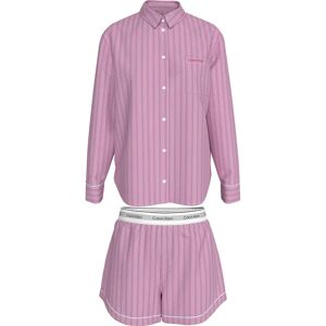 Calvin Klein Underwear Lv00qs7581 Pyjama 19471 Trail Stripe / Pink Essence L Women Calvin Klein Underwear Lv00qs7581 Pyjama 19471 Trail Stripe / Pink Essence L Women