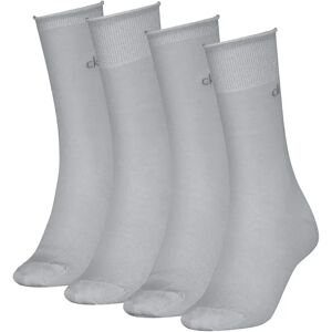 Calvin Klein Holiday Socks 4 Pairs Light Grey UK 3.5-7 Women Calvin Klein Holiday Socks 4 Pairs Light Grey UK 3.5-7 Women