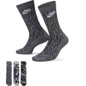 Nike Everyday Essential Crew Socks 3 Pairs Multicolor 1 UK 2-5 Men,Women