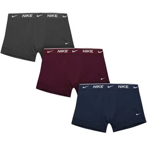 Nike Eday Trunk Boxers 3 Units Midnight Navy / Bordeaux / Anthacite L Men