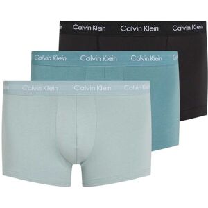 Calvin Klein Low Rise Boxers 3 Units Black / Shade / Slate Turquoise S Men