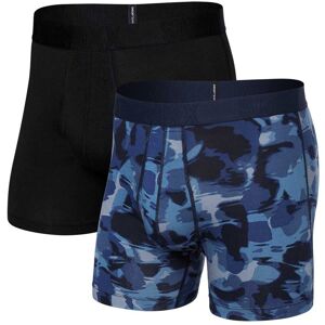 Saxx Underwear Droptemp™ Cooling Brief Fly Boxers 2 Units Daybreak Camo / Black S Men