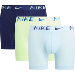 Nike Dri-fit Essential Brief Boxers 3 Units Brly Vlt / Glcr Ble / Ble Void Mve Wb S Men