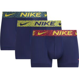 Nike Dri-fit Es Trunk Boxers 3 Units Blue Void / Light Crimson / Bright Crimson / Evergreen Aura S Men