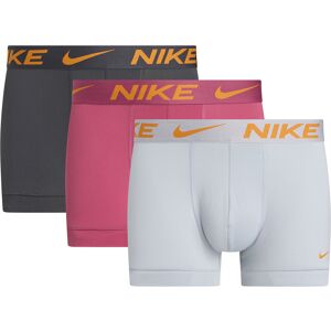Nike Dri-fit Es Trunk Boxers 3 Units Wolf Grey / Sweet Beet / Anthracite M Men