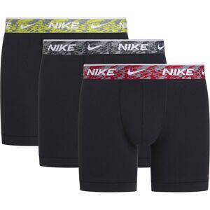 Nike Eday Brief Boxers 3 Units Black / Gym Red / Anthracite / Bright Crimson L Men