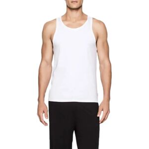 Calvin Klein Underwear Stretch Sleeveless Pyjama T-shirt 2 Units White XL Men Calvin Klein Underwear Stretch Sleeveless Pyjama T-shirt 2 Units White XL Men