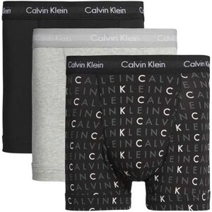 Calvin Klein Underwear 0000u2662g Trunk Boxers 3 Units Black And White Logo L Men Calvin Klein Underwear 0000u2662g Trunk Boxers 3 Units Black And White Logo L Men