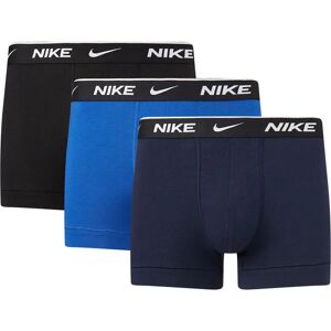 Nike Eday Trunk Boxers 3 Units Obsidian / Game Royal / Black M Men Nike Eday Trunk Boxers 3 Units Obsidian / Game Royal / Black M Men