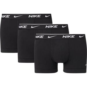 Nike Eday Trunk Boxers 3 Units Black / Black M Men Nike Eday Trunk Boxers 3 Units Black / Black M Men